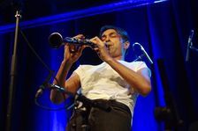 Arun Ghosh, Ropetackle Arts Centre, Shoreham, West Sussex, Jan 2016. Artist: Brian O'Connor