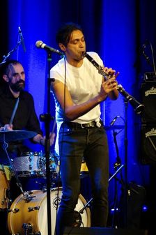 Arun Ghosh, Ropetackle Arts Centre, Shoreham, West Sussex, Jan 2016. Artist: Brian O'Connor