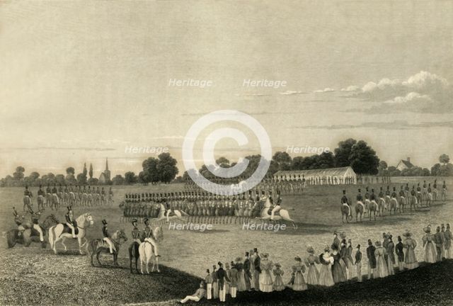 'Arundel & Bramber Troop of Yeomanry Cavalry', 1835. Creator: Unknown.