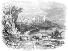 Arundel Castle and Town, 1845. Creator: Unknown