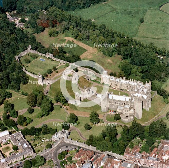 Arundel Castle, Arundel, West Sussex, 1998. Artist: EH/RCHME staff photographer