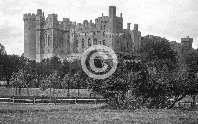 Arundel Castle, Arundel, West Sussex, c1900s-1920s. Artist: Unknown