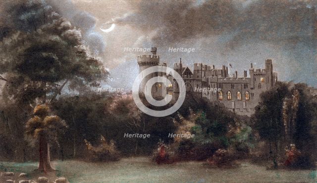 Arundel Castle, Arundel, West Sussex, c1920s-c1940s. Artist: Unknown
