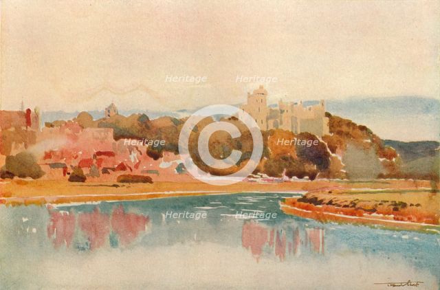 Arundel Castle, c1877-1924, (1924). Artist: Francis Job Short