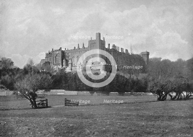 'Arundel Castle', c1896. Artist: J White.