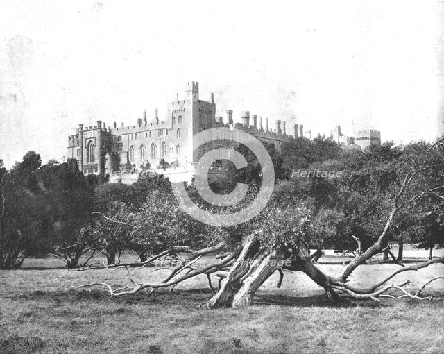 Arundel Castle, Sussex, 1894. Creator: Unknown.