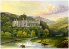 Arundel Castle, Sussex, home of the Duke of Norfolk, c1880