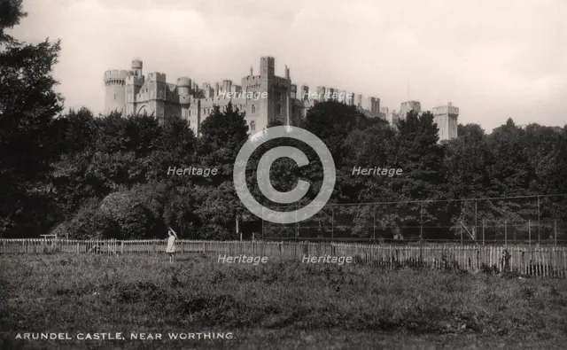 Arundel Castle, West Sussex, early 20th century. Artist: Unknown