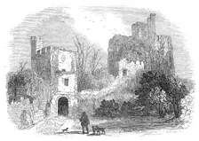 Arundel Castle - the Keep and Norman Gateway, 1845. Creator: Unknown