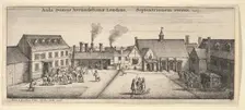 Arundel House from the North, 1646. Creator: Wenceslaus Hollar