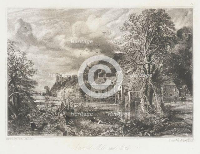 Arundel Mill and Castle
This is a photo of listed building number 1027926.
, 1846. Creator: David Lucas.