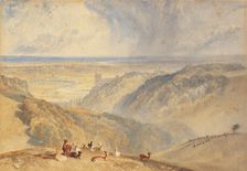 Arundel on the River Arun, c1830s. Creator: William Ward II