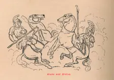 Aruns and Brutus 1852. Artist: John Leech