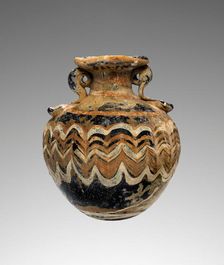 Aryballos, 6th-4th century BC. Creator: Unknown