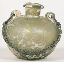 Aryballos (Container for Oil) with Chain, late 1st-2nd century. Creator: Unknown