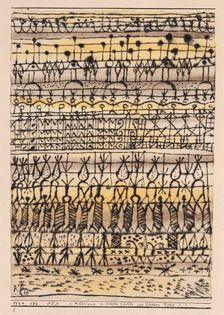 ARA. "Cooling in a Garden of the Torrid Zone", 1924. Creator: Paul Klee