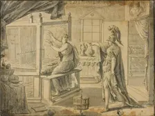 Arachne Being Turned into a Spider by Minerva, n.d. Creator: Unknown