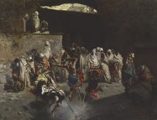 Arab Fantasia, 1867. Creator: Mariano Jose Maria Bernardo Fortuny y Carbo