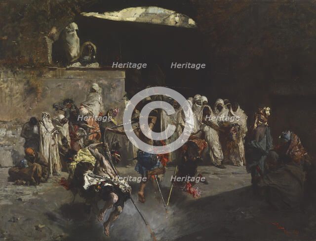 Arab Fantasia, 1867. Creator: Mariano Jose Maria Bernardo Fortuny y Carbo.