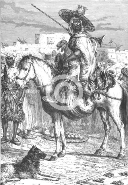 Arab Farmer in the Market at Tlemcen, Algeria, late 19th century. Artist: Unknown.