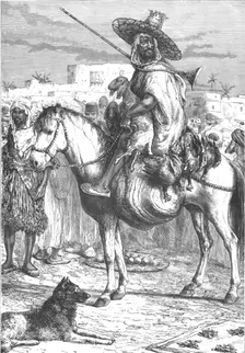 Arab Farmer in the Market at Tlemcen, Algeria, late 19th century