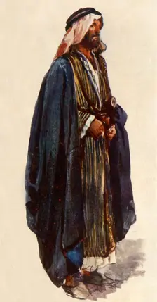 Arab Farmer. Neighbourhood of Jerusalem 1902. Creator: John Fulleylove