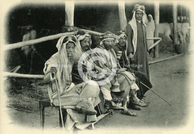 'Arab Horse Dealers'.  Creator: Unknown.