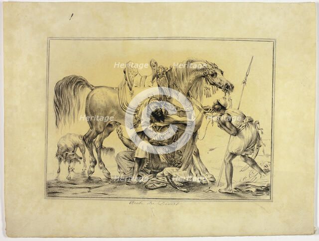 Arab of the Desert, 1819. Creator: Mary Trevor.