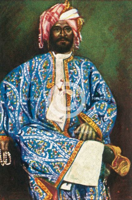 Arab pearl-dealer, c1928. Creator: Unknown.