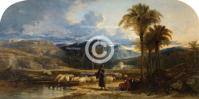 Arab Shepherds, 1842. Creator: William James Muller.