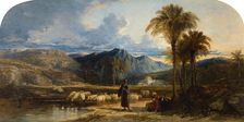 Arab Shepherds, 1842. Creator: William James Muller