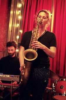 Arabella Sprot, Speakeasy Jazz Club, Wick Inn, Hove, East Sussex, 31 Jan 2024. Creator: Brian O'Connor