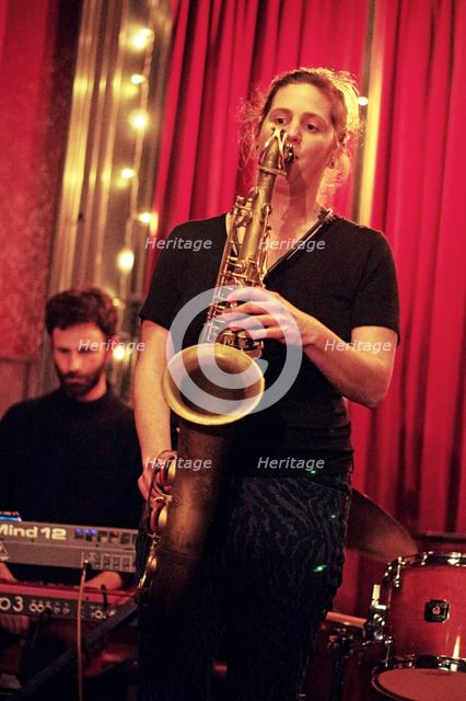 Arabella Sprot, Speakeasy Jazz Club, Wick Inn, Hove, East Sussex, 31 Jan 2024. Creator: Brian O'Connor.