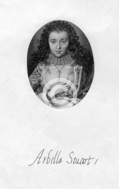 Arabella Stuart (1575-1615), English Renaissance noblewoman, 17th century. Creator: Unknown.