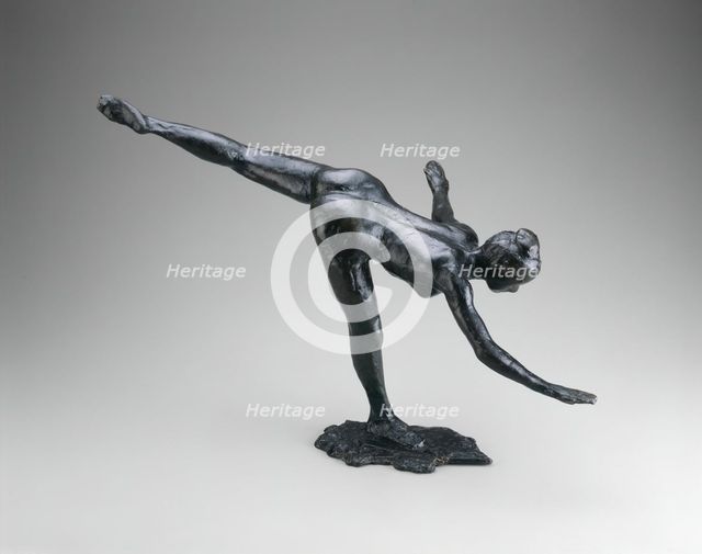 Arabesque, modeled 1885/90 (cast 1919/21). Creator: Edgar Degas.