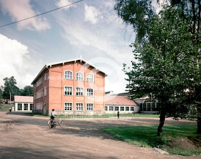 Arabia Notsjö glassworks, Finland, 1960s. Creator: Göran Algård.