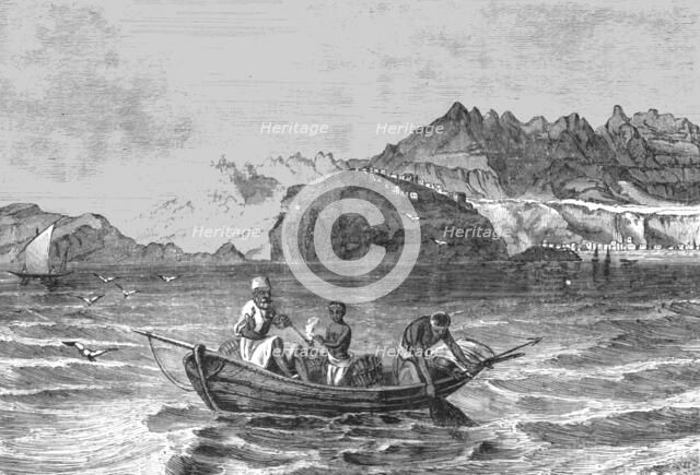 ''Arabs Fishing; From Bombay to Kosseir: The Red Sea', 1875. Creator: Unknown.