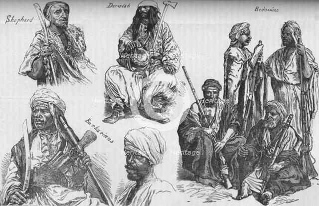 'Arabs of the Soudan', c1881-85. Artist: Unknown.