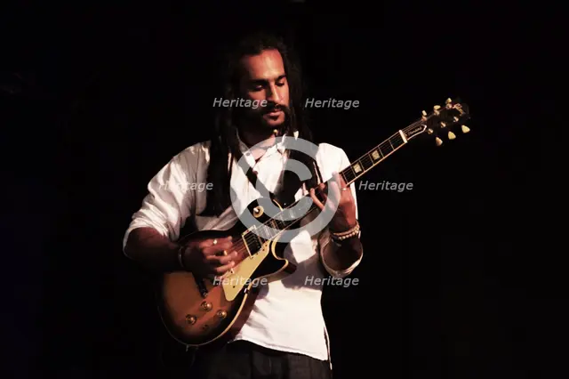 Araf Najak, Love Supreme Jazz Festival, Glynde Place, East Sussex, 2014.   Artist: Brian O'Connor.
