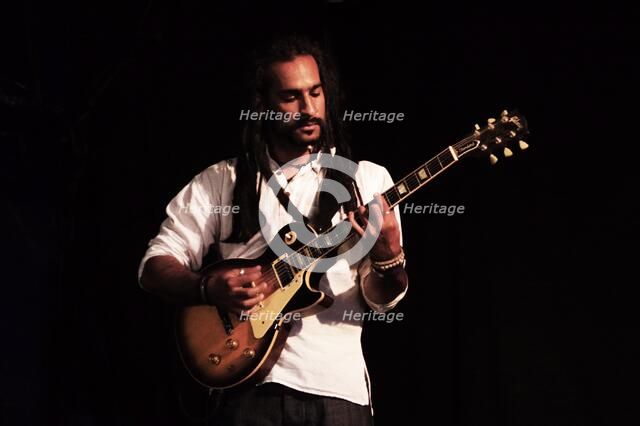 Araf Najak, Love Supreme Jazz Festival, Glynde Place, East Sussex, 2014.   Artist: Brian O'Connor.