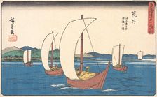 Arai, ca. 1842., ca. 1842. Creator: Ando Hiroshige