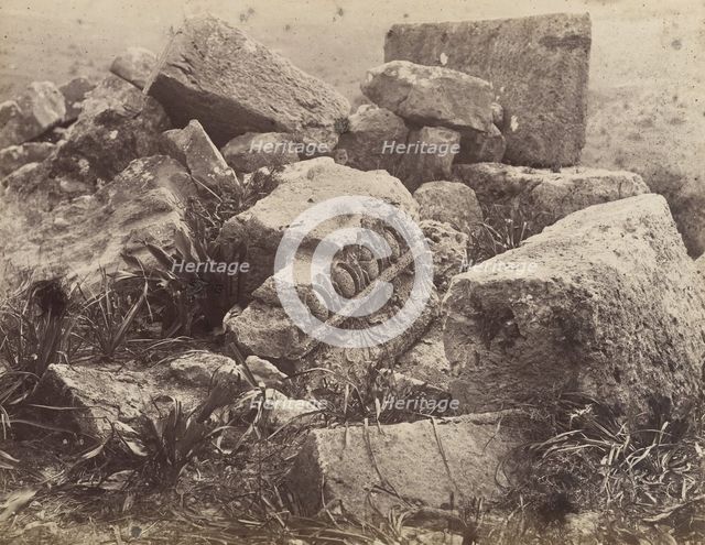 Arak el Emir, 1864. Creator: Louis Vignes.