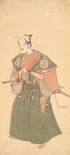 Arashi Otohachi I, 1768 or 1769. Creator: Shunsho