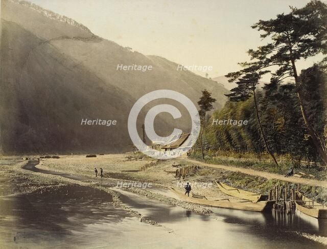 Arashiyama 3 Tea House, 1865. Creator: Unknown.