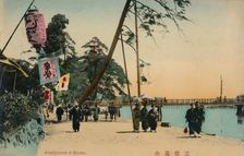 Arashiyama at Kyoto c1900