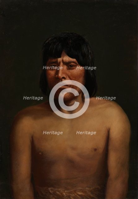 Araucanian Man, ca. 1890-1892. Creator: Unknown.