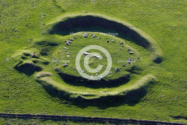 Arbor Low Stone Circle, Derbyshire, c1980-c2017. Artist: Historic England Staff Photographer.