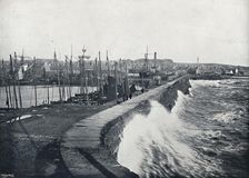 Arbroath - From the Harbour 1895