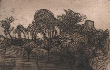 Arbres et Toit (Trees and Roof), 1893. Creator: Roderic O'Conor