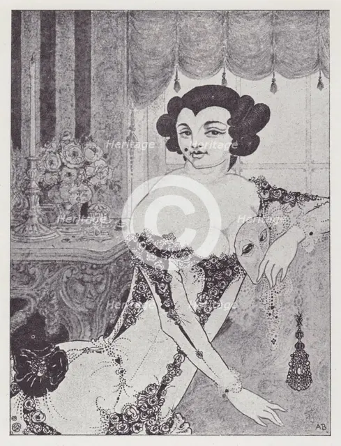 Arbuscula, 1897. Creator: Aubrey Beardsley.